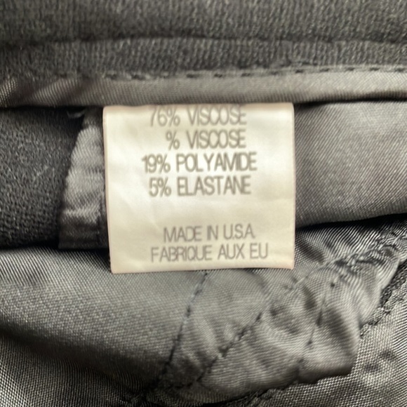 Theory | Max K Black Knit Bootcut Pants - Picture 5 of 5